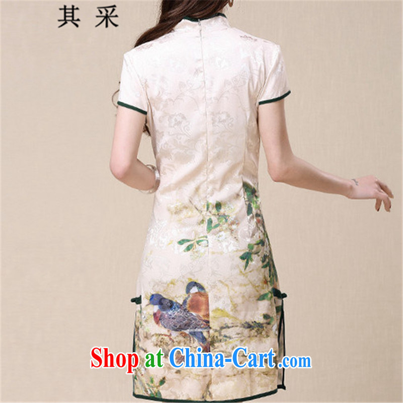 Its the 2015 spring and summer New China wind National wind cultivating high-end optimization dresses, dresses the color XXL, their units, and, on-line shopping