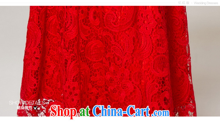 Recall that the red makeup bridal dresses spring and summer bridal toast clothing wedding dress red long lace antique dresses Q 13,614 red XL pictures, price, brand platters! Elections are good character, the national distribution, so why buy now enjoy more preferential! Health