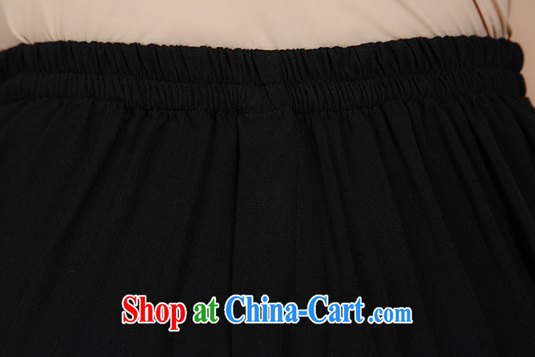 HYMN Sodom and diagrams in 2015 older summer new, 7 female trousers elasticated waist cotton embroidered ethnic wind large skirts trousers black XXL pictures, price, brand platters! Elections are good character, the national distribution, so why buy now enjoy more preferential! Health