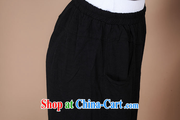 HYMN Sodom and Pratt summer 2015 new Chinese Ethnic Wind mother load leisure beauty retro Tang pants embroidered rug pants female black XXL pictures, price, brand platters! Elections are good character, the national distribution, so why buy now enjoy more preferential! Health