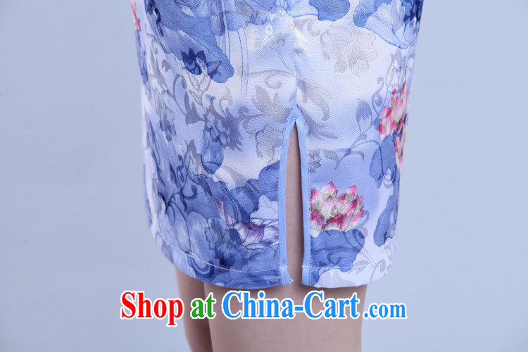 Take the new summer wear cheongsam dress everyday Chinese improved retro dresses cotton stamp duty cultivating short dresses such as the color 2 XL pictures, price, brand platters! Elections are good character, the national distribution, so why buy now enjoy more preferential! Health