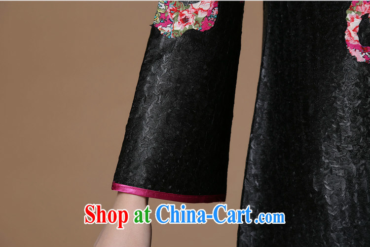 HYMN Sodom and chart National wind women's clothing 2015 spring new retro silk wrinkled Tang jackets Chinese 9 sleeveless black 4XL pictures, price, brand platters! Elections are good character, the national distribution, so why buy now enjoy more preferential! Health