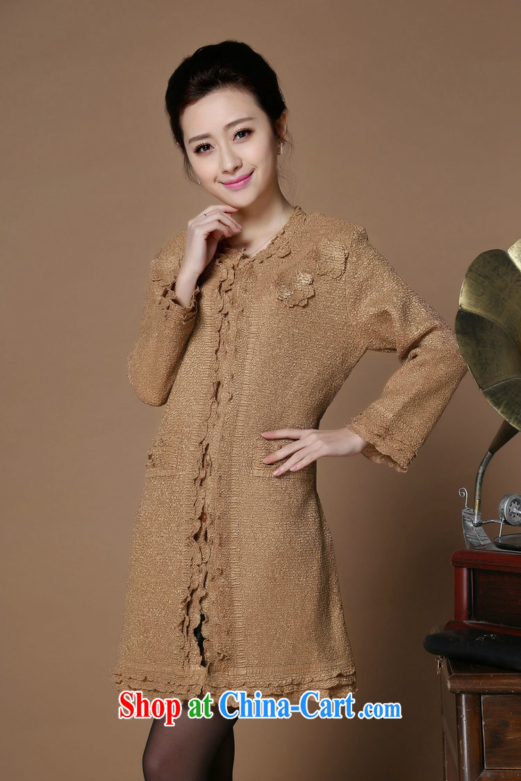 HYMN Sodom and Pratt 2015 spring new upscale, older style female silk wrinkled thin wind jacket khaki XXL pictures, price, brand platters! Elections are good character, the national distribution, so why buy now enjoy more preferential! Health
