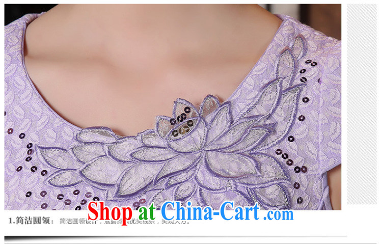 The CYD HO Kwun Tong' I would be grateful if you could avoid dresses summer 2015 new cheongsam dress improved stylish sexy female dresses lilac XXL pictures, price, brand platters! Elections are good character, the national distribution, so why buy now enjoy more preferential! Health