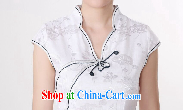 spend the summer new cheongsam Chinese female Chinese improved, for pure cotton hand-painted retro short cheongsam dress such as the color 2 XL pictures, price, brand platters! Elections are good character, the national distribution, so why buy now enjoy more preferential! Health