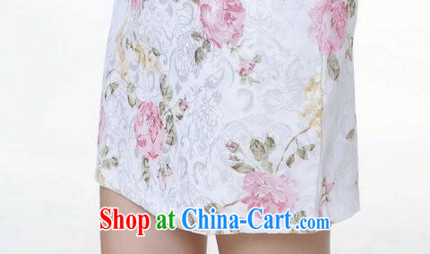 Take the Chinese cheongsam dress summer wear new Chinese Dress improved version every day, for jacquard cotton short dresses such as the color 2 XL pictures, price, brand platters! Elections are good character, the national distribution, so why buy now enjoy more preferential! Health