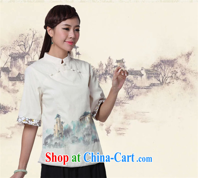Mr Henry Tang, Id al-Fitr Chinese style dress cheongsam shirt improved Han-chinese Chinese Antique summer tea service units the tea service was the color XL pictures, price, brand platters! Elections are good character, the national distribution, so why buy now enjoy more preferential! Health