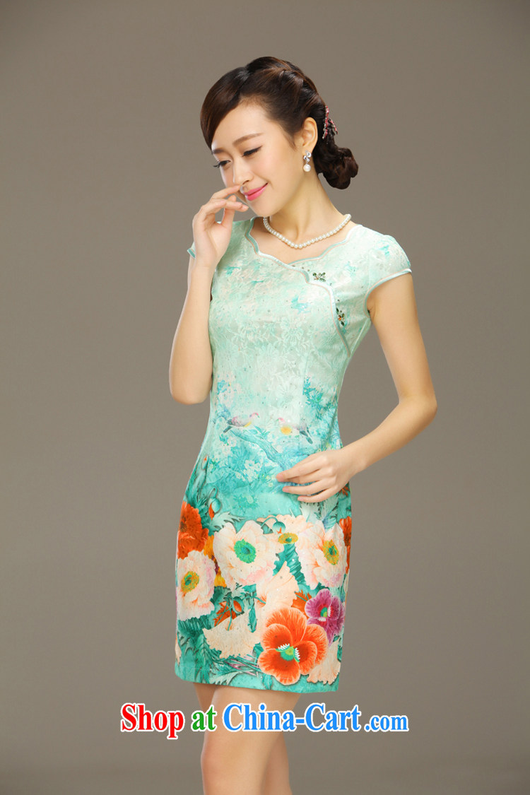 Slim li know glass dream 2015 spring and summer new stylish dresses girls lace short sleeve beauty package and cheongsam dress QLZ Q 15 6018 glass dream - Bosnia and Herzegovina, XXL pictures, price, brand platters! Elections are good character, the national distribution, so why buy now enjoy more preferential! Health