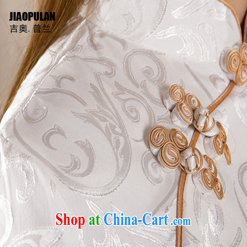 Mr. Kaplan 2015 spring and summer New-snap embroidery female T-shirt China wind women antique Chinese PLZ 1213 green XXL, Mr. Kaplan (JIAOPULAN), and, on-line shopping
