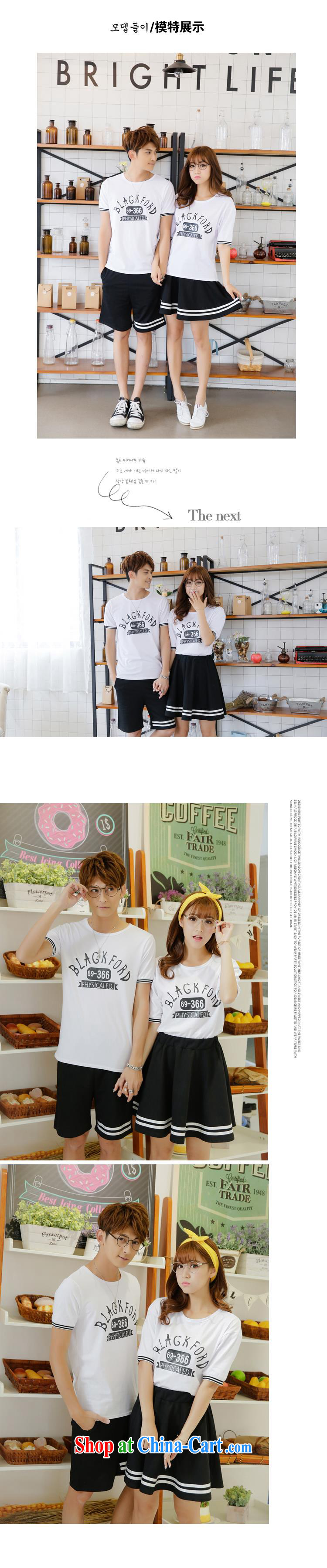 Qin Qing store 2015 summer new liberal bat shirt female Korean couples half sleeve shirt T only white male XL pictures, price, brand platters! Elections are good character, the national distribution, so why buy now enjoy more preferential! Health