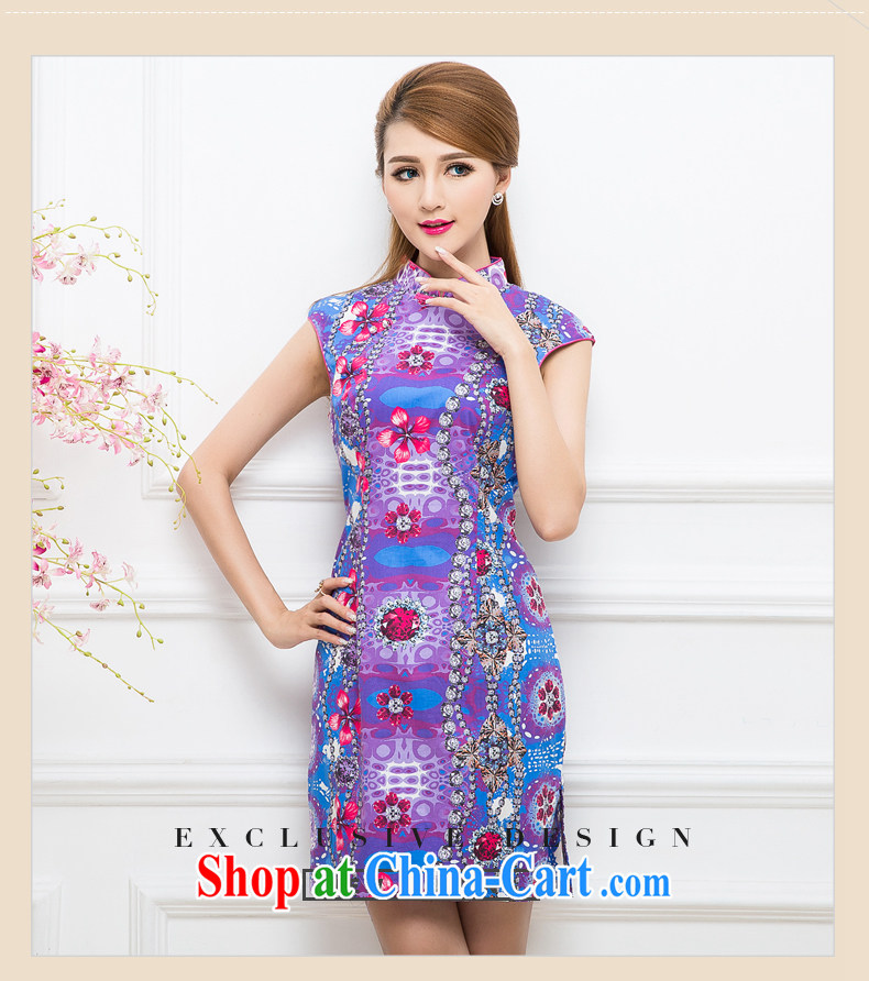The Tang dynasty upscale luxury combined beauty sleeveless cheongsam dress TCF 30,177 black roses jewel XXL pictures, price, brand platters! Elections are good character, the national distribution, so why buy now enjoy more preferential! Health