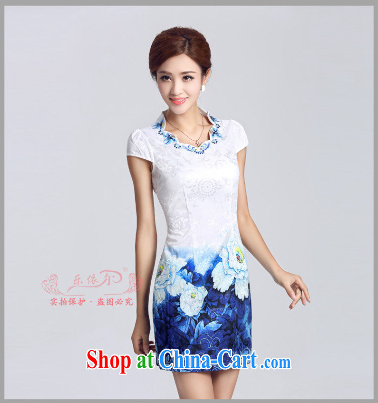 And, in accordance with classical stamp lady dresses retro embroidery flowers daily cultivating short cheongsam improved Party Ends LYE 66,629 white XL pictures, price, brand platters! Elections are good character, the national distribution, so why buy now enjoy more preferential! Health
