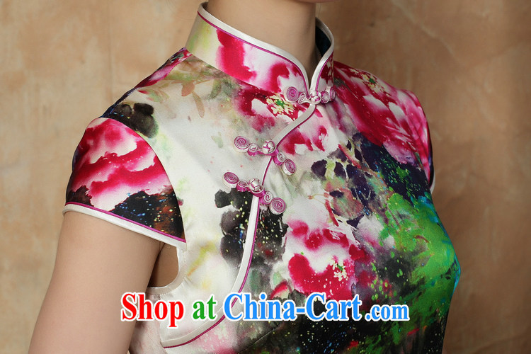 The Jessup, new summer Women's clothes and elegant beauty manual tray snaps, stamp duty for short-sleeved dresses cheongsam as shown XXXL pictures, price, brand platters! Elections are good character, the national distribution, so why buy now enjoy more preferential! Health