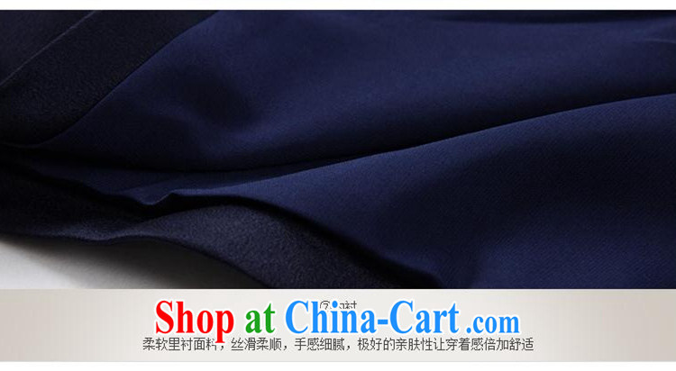 Golden Harvest, snow 2015 spring new elegant style evening gown embroidery cheongsam dress blue XXXL pictures, price, brand platters! Elections are good character, the national distribution, so why buy now enjoy more preferential! Health