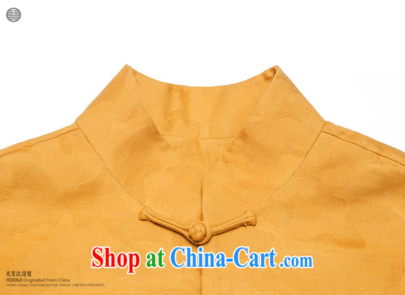 Take Your Excellency's wind stylish cotton was Chinese, Chinese Ethnic Wind leisure T-shirt retro jacket yellow (M) pictures, price, brand platters! Elections are good character, the national distribution, so why buy now enjoy more preferential! Health