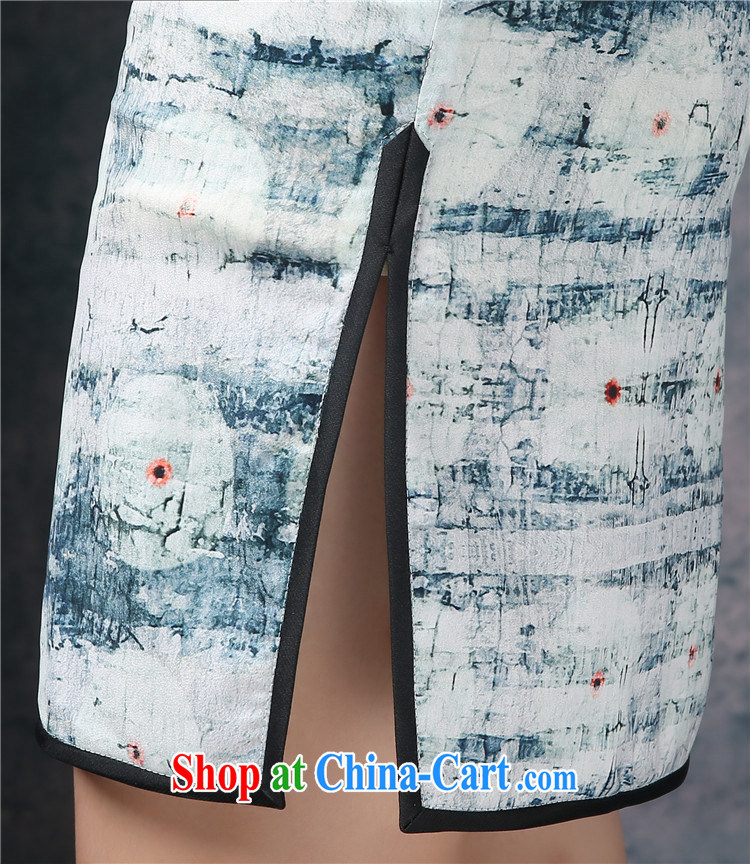 5 AND THE 2015 New china daily fashion improved upscale Korean population cultivating short cheongsam dress dress WGT 85,072 picture color XXL pictures, price, brand platters! Elections are good character, the national distribution, so why buy now enjoy more preferential! Health