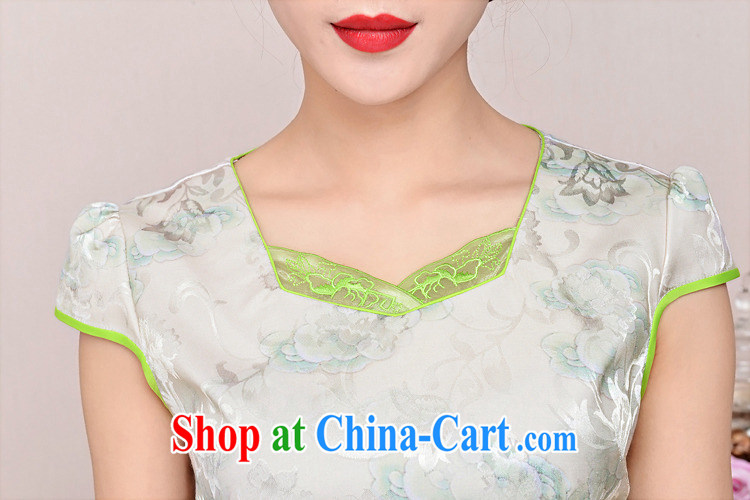 Summer improved daily dresses female Chinese classical beauty stamp package and stylish dresses video thin dress pink Peony flowers S pictures, price, brand platters! Elections are good character, the national distribution, so why buy now enjoy more preferential! Health