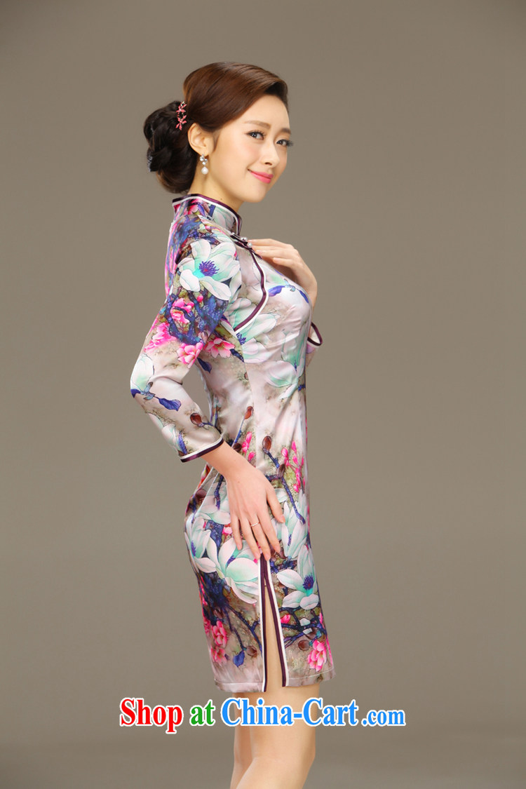 Slim li know dyeing, silk cheongsam dress new summer retro dresses short daily improved dress beauty workshops QLZ Q 15 6048 dye and XXL pictures, price, brand platters! Elections are good character, the national distribution, so why buy now enjoy more preferential! Health