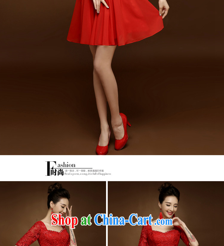 A good service is 2015 new lace cheongsam short spring and summer With marriages red toast serving Chinese Dress red 3XL pictures, price, brand platters! Elections are good character, the national distribution, so why buy now enjoy more preferential! Health