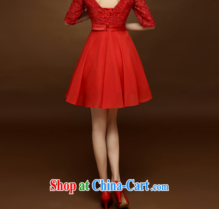 A good service is 2015 new lace cheongsam short spring and summer With marriages red toast serving Chinese Dress red 3XL pictures, price, brand platters! Elections are good character, the national distribution, so why buy now enjoy more preferential! Health