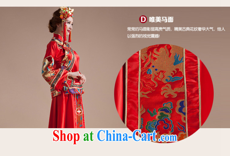 Her spirit 2015 new show reel service Chinese Dress wedding dresses use phoenix red wedding dresses serving toast XXL pictures, price, brand platters! Elections are good character, the national distribution, so why buy now enjoy more preferential! Health