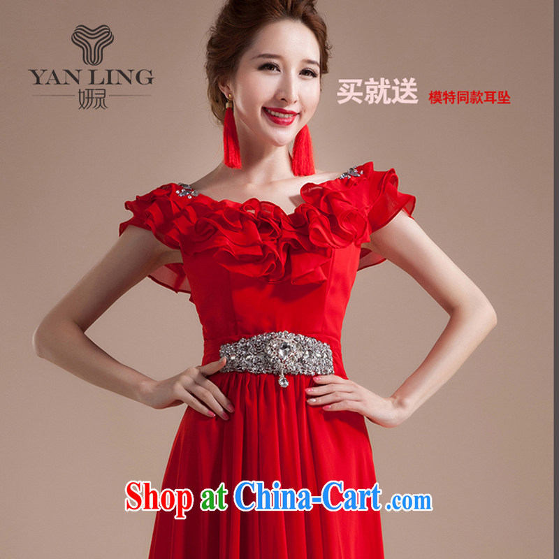 Her spirit new Summer, Autumn 2015 Korean flouncing larger female Red Snow woven dresses long dresses XXL, her spirit, and shopping on the Internet