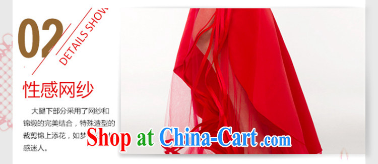 Bridal wedding dresses wedding dresses Chinese improved the Short long after serving toast red outfit retro long XL pictures, price, brand platters! Elections are good character, the national distribution, so why buy now enjoy more preferential! Health