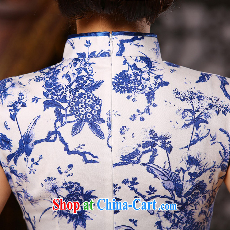 5 AND THE 2015 spring and summer new improved stylish beauty Art Nouveau porcelain was short cheongsam dress dress dress dress WGT 314 photo color XXL pictures, price, brand platters! Elections are good character, the national distribution, so why buy now enjoy more preferential! Health