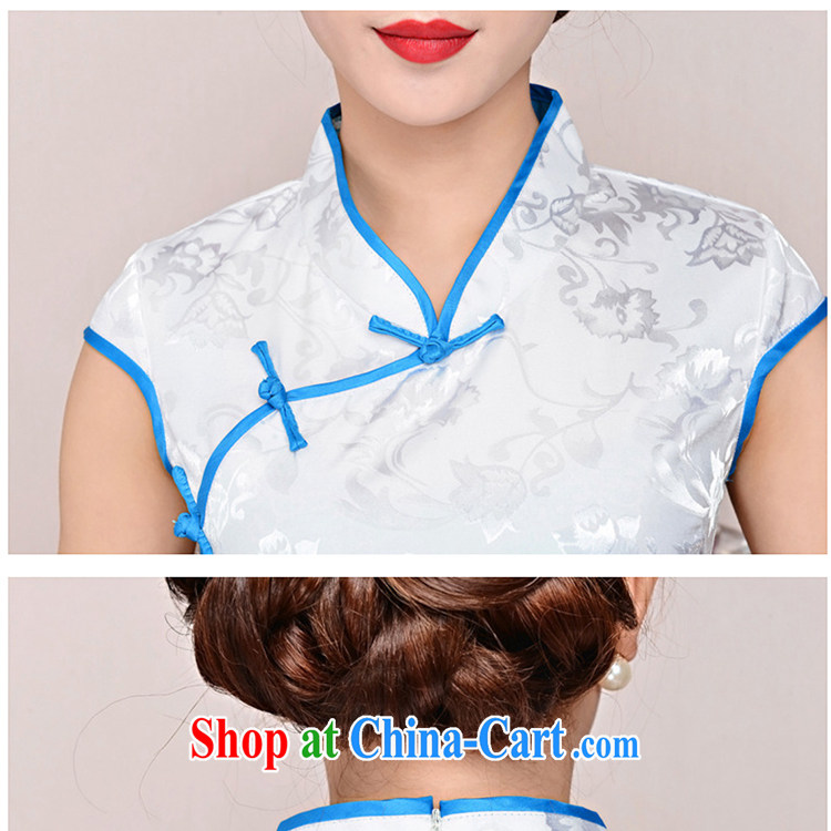 The pro-pleasant summer new stylish dresses cheongsam black collar, crane figure XXL pictures, price, brand platters! Elections are good character, the national distribution, so why buy now enjoy more preferential! Health