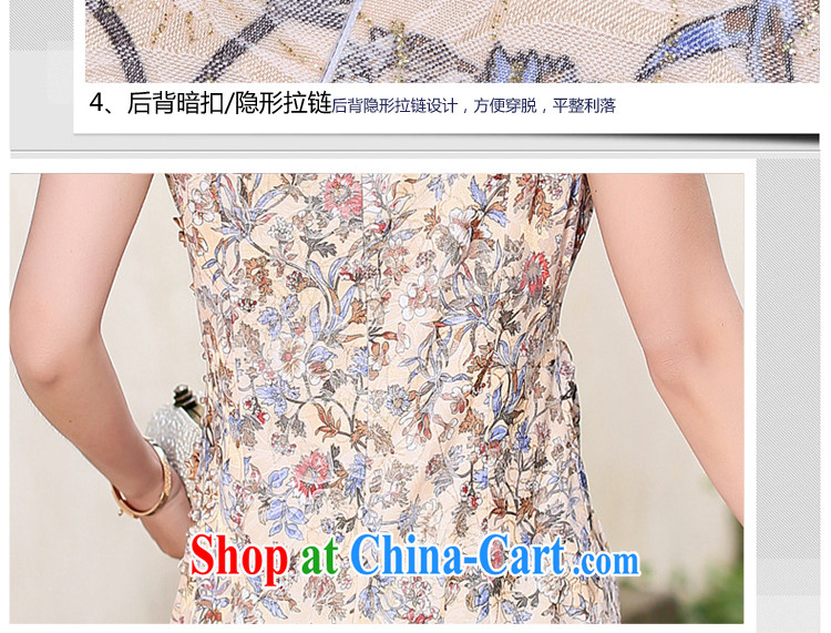 Jin Bai Lai Chinese qipao dress new and improved, 2015 embroidery high-end antique dresses short-sleeved gown toast clothing qipao 4 XL pictures, price, brand platters! Elections are good character, the national distribution, so why buy now enjoy more preferential! Health