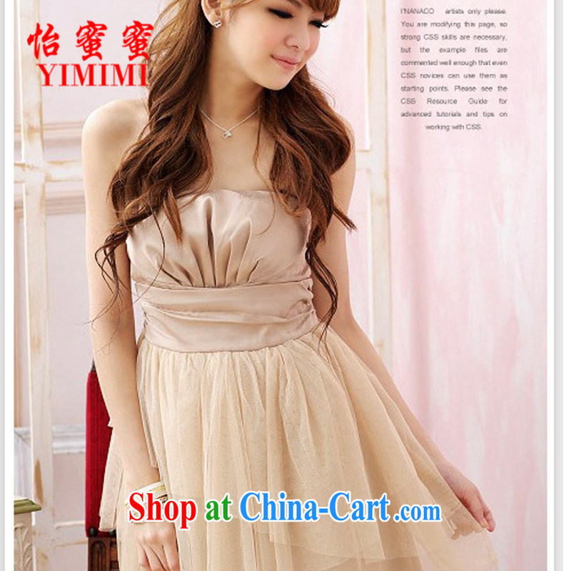 Selina Chow honey honey 2015 new high quality Sweet Heart flat pinch Web dresses X - 302 and 8018 yellow are code