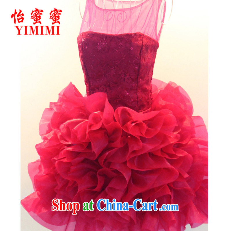 Selina Chow honey honey 2015 new dress flouncing short small dress bridesmaid dress lace costume N - B 11-1, 0926, color code, Selina CHOW honey honey (YIMIMI), online shopping