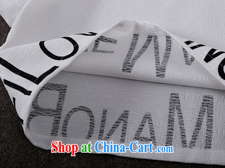 hamilton stars with printed English round-collar short-sleeve T-shirt + Web yarn GALLUS DRESS 2 piece summer female Y 23,323 picture color L pictures, price, brand platters! Elections are good character, the national distribution, so why buy now enjoy more preferential! Health