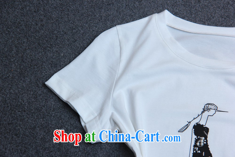 hamilton stars with round-collar short-sleeve pin feather female T shirt T-shirt woman burglary, summer girl Y 37,453 white L pictures, price, brand platters! Elections are good character, the national distribution, so why buy now enjoy more preferential! Health