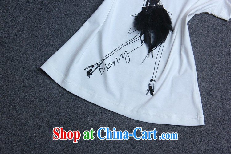 hamilton stars with round-collar short-sleeve pin feather female T shirt T-shirt woman burglary, summer girl Y 37,453 white L pictures, price, brand platters! Elections are good character, the national distribution, so why buy now enjoy more preferential! Health