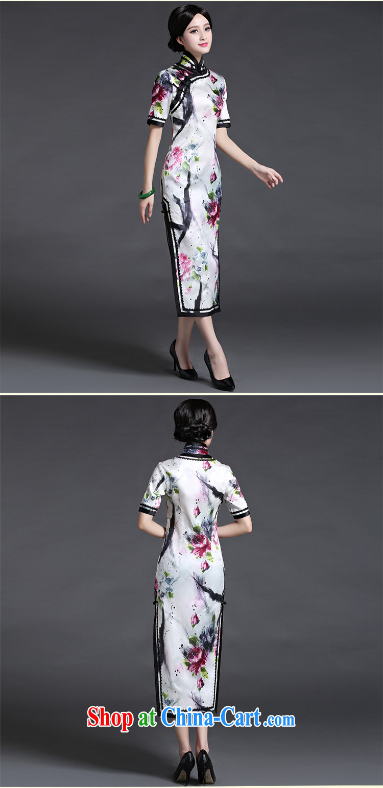 China classic 2015 new Chinese silk long robes, Ms. dress spring and summer guests improved daily Suit M pictures, price, brand platters! Elections are good character, the national distribution, so why buy now enjoy more preferential! Health