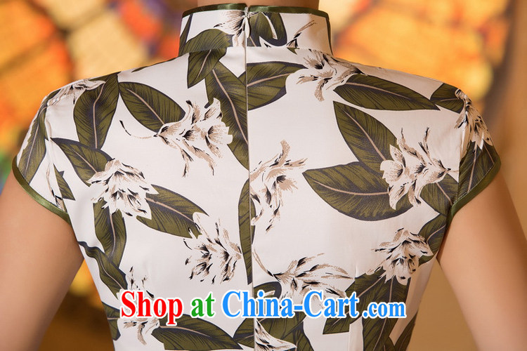 5 AND THE 2015 spring and summer new improved dresses daily fashion sense of cultivating Sai Kung cotton short cheongsam dress WGT 0370 photo color XXL pictures, price, brand platters! Elections are good character, the national distribution, so why buy now enjoy more preferential! Health