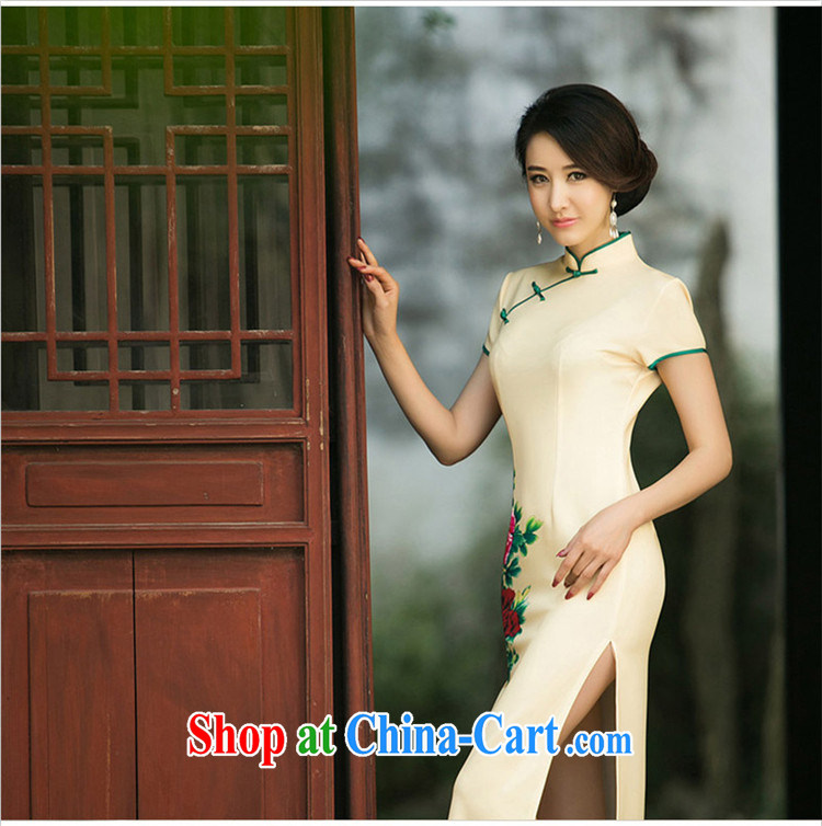 The Yee-SA such as smoke new summer dresses daily improved long robes, generation, stamp duty cheongsam dress Ethnic Wind female ZA XL 014 pictures, price, brand platters! Elections are good character, the national distribution, so why buy now enjoy more preferential! Health