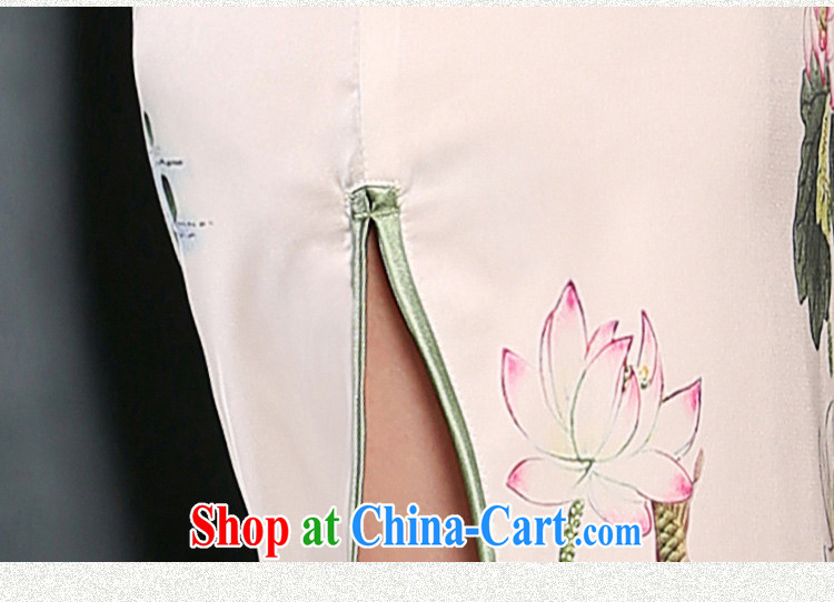 The cross-sectoral Elizabeth received from new long cheongsam summer retro style daily outfit improved female cheongsam dress ZA 304 2 XL pictures, price, brand platters! Elections are good character, the national distribution, so why buy now enjoy more preferential! Health