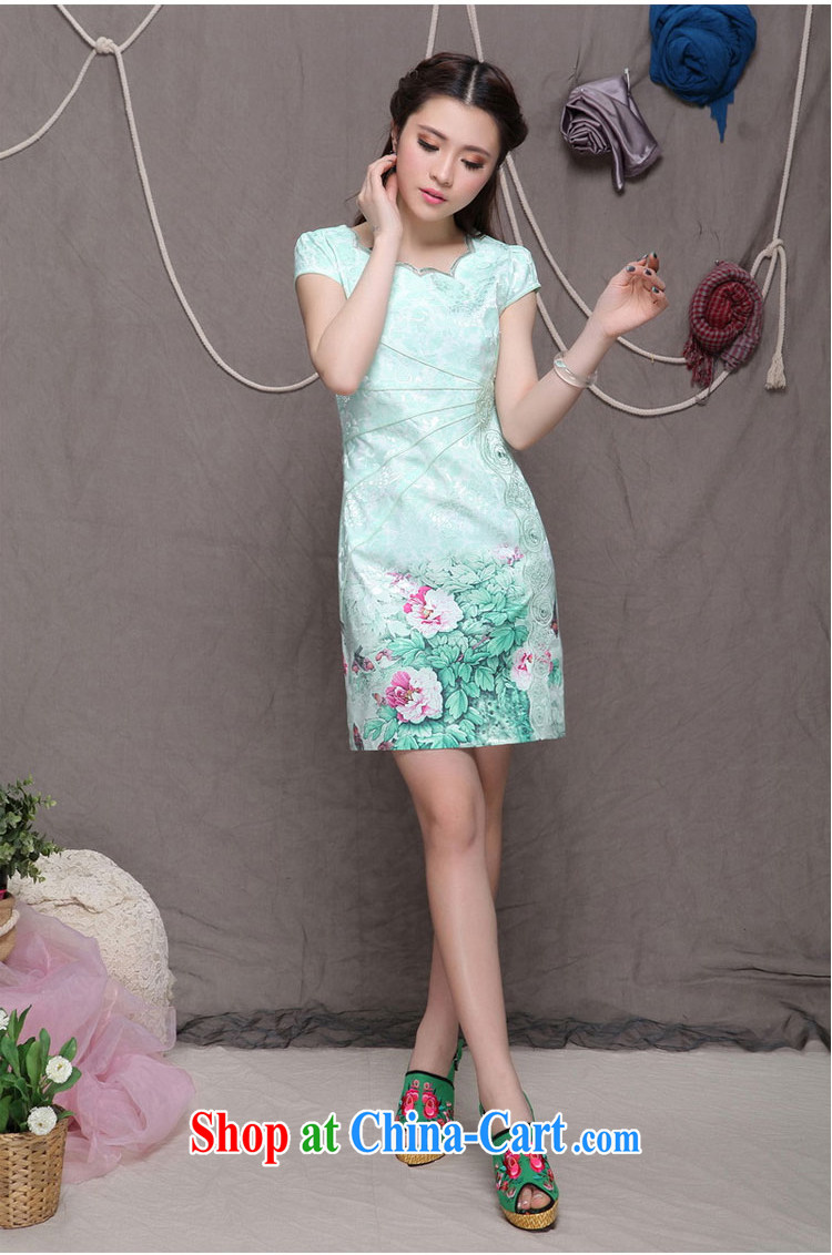 To SIA 2015 summer new ethnic wind and stylish Chinese Dress retro beauty graphics thin cheongsam 9902 violet XXL pictures, price, brand platters! Elections are good character, the national distribution, so why buy now enjoy more preferential! Health