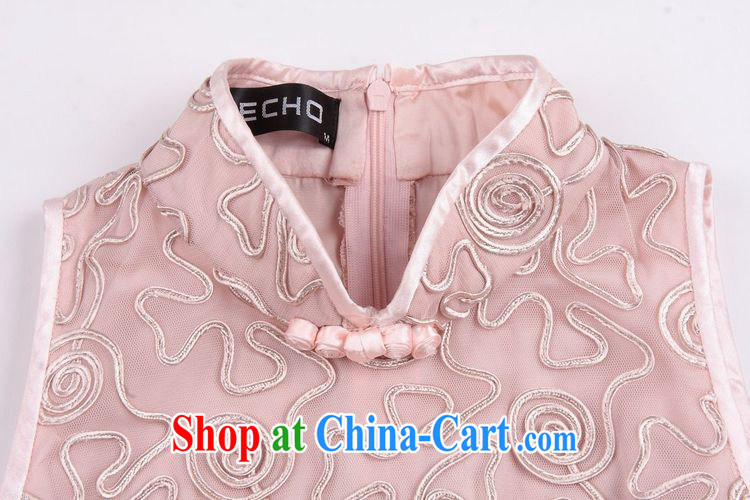 Light (at the end) QM summer antique Chinese Chinese is a qipao, Chinese shirt XWG 1207 - 8 pink XL pictures, price, brand platters! Elections are good character, the national distribution, so why buy now enjoy more preferential! Health