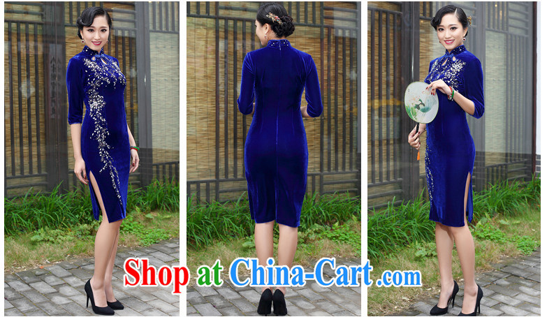 Joe is still name Kim Woon-wool dresses mother married her mother-in-law suit summer SRDZ 115 in blue cuff XL pictures, price, brand platters! Elections are good character, the national distribution, so why buy now enjoy more preferential! Health