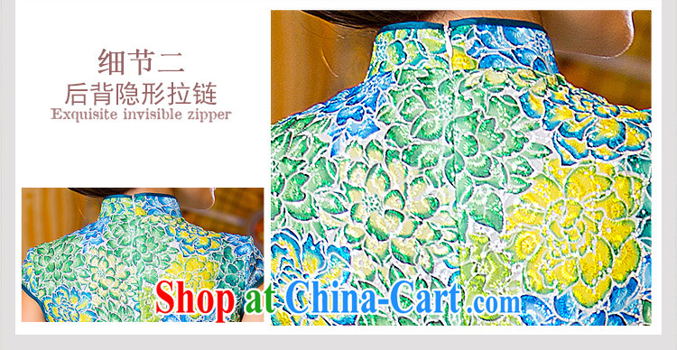 Love spell Fort Lauderdale daily dresses 2015 new suit Chinese Antique improved stylish summer dresses short cheongsam dress suit XXL (98 /80 /102 pictures, price, brand platters! Elections are good character, the national distribution, so why buy now enjoy more preferential! Health