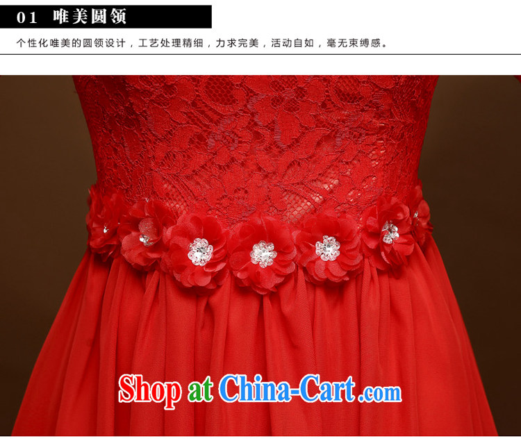 A good service is 2015 new dresses short spring and summer red bride toast wedding clothes Chinese style dress red 2 XL pictures, price, brand platters! Elections are good character, the national distribution, so why buy now enjoy more preferential! Health