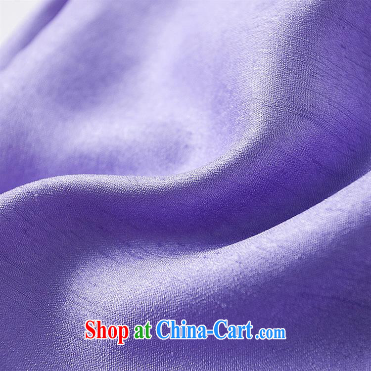 Qin Qing store 2015 spring and summer Lace Embroidery Series spelling and skirt with her mother, the girl with purple 3XL pictures, price, brand platters! Elections are good character, the national distribution, so why buy now enjoy more preferential! Health