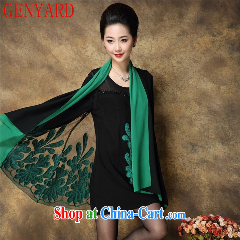Qin Qing store older MOM wedding with two-piece the code dress two piece spring new better red 4 XL, GENYARD, shopping on the Internet
