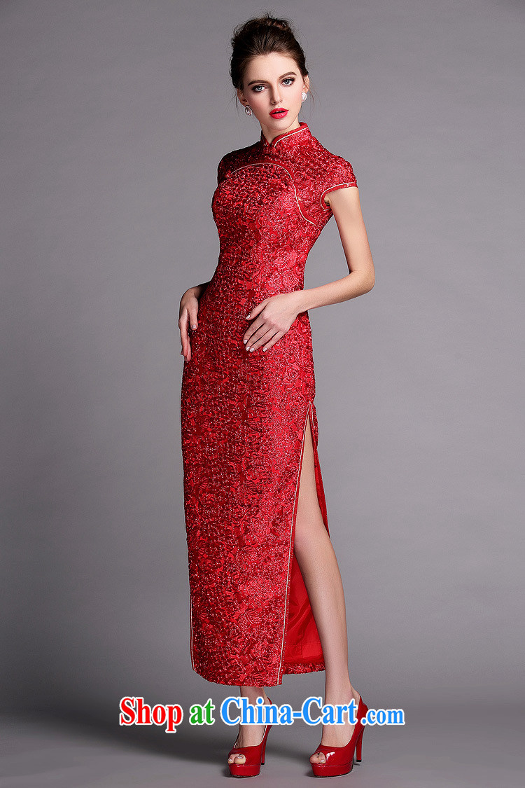 Shallow end improved stylish and cultivating banquet long dresses wedding dress toast XWG serving 140,507 red XXL pictures, price, brand platters! Elections are good character, the national distribution, so why buy now enjoy more preferential! Health