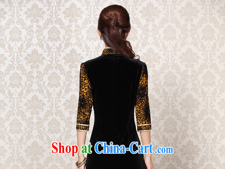Shallow end improved Stylish retro wool stitching in short sleeves cheongsam XWG 13 - 6092 Map Color L pictures, price, brand platters! Elections are good character, the national distribution, so why buy now enjoy more preferential! Health