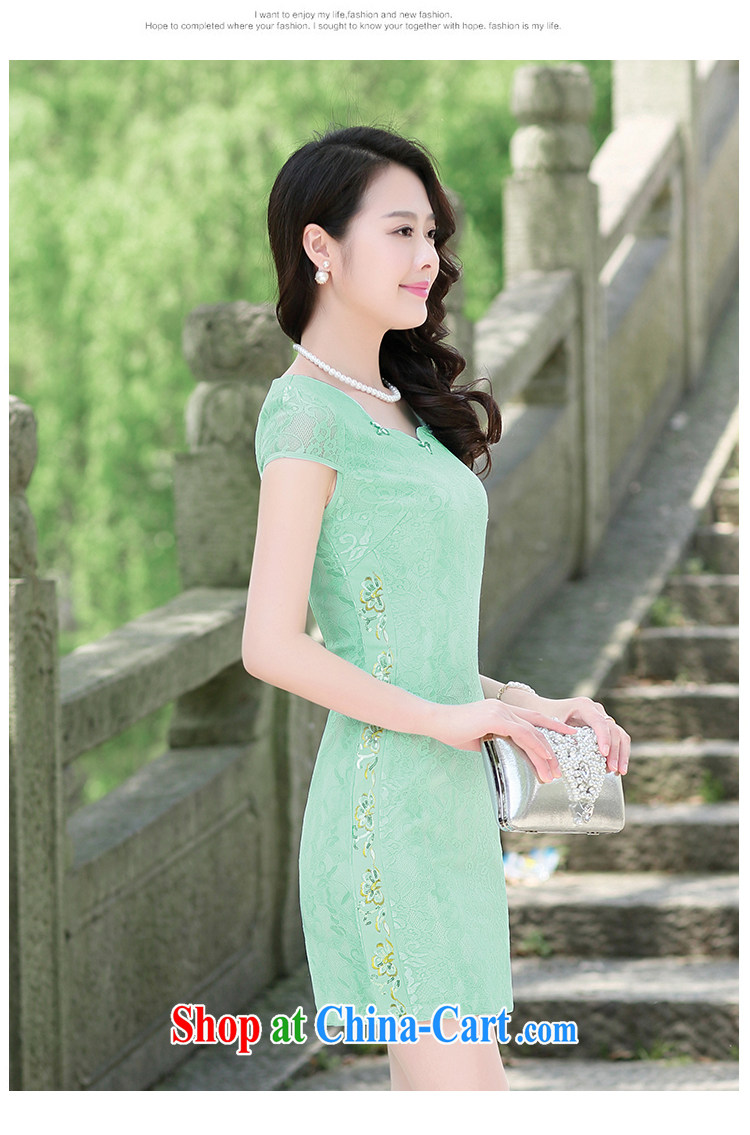 To call for summer 2015 new Chinese elegant antique beauty graphics thin package and improved cheongsam dress pink M pictures, price, brand platters! Elections are good character, the national distribution, so why buy now enjoy more preferential! Health