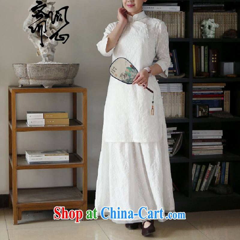 Asked about Ramadan and the elections as soon as possible and girls spring and summer new Chinese, for embroidery t-shirt quality NET gentle pure cotton, collared T-shirt 1943 white T-shirt + skirt _746 XS brassieres 86 a former advisory